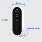 BIGstation 22kW Taşınabilir Akıllı EV AC Şarj Cihazı Wi-Fi Destekli (8 Metre) – 6. görsel
